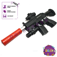 HK416 Mini Water Gel Blaster WGG Mainan Tembakan Kokang Jelly Anak