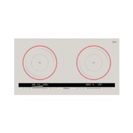 Rasonic樂信2800W 座檯嵌入兩用雙頭電磁爐RIC-SR328/G - 淺灰色