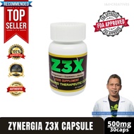 Original Zynergia Z3X (Mangosteen + Graviola + Moringa) 500mg / 30 capsules Best Seller Doc Atoi Zyn