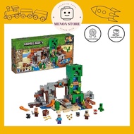 Đồ chơi lắp ráp 23015 1035 Minecraft My World Cuộc chiến ở khu mỏ