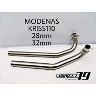 Modenas Kriss 110 Stainless Steel Manifold Universal For Kriss110 28mm 32mm Modification MR1 MR2 MR3