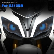 Headlight Sticker Waterproof Motorcycle Decals for BMW G310RR 2023 G310 RR Accessories Head Light Mo