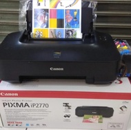printer canon ip2770/siap pake sudah infus/second
