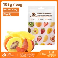 MR.Squirrel Organic Dried Fruits Chewy Mixed 5 Kinds Of Dried Strawberry Peach Apricot Kiwi Mango