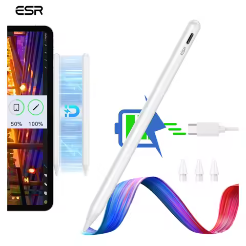 ESR for iPad Pro 11/12.9 Magnetic Pencil Wireless Charging Pen Stylus With Palm Resistant for 2018-2