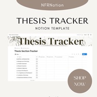 Thesis Tracker Notion Template
