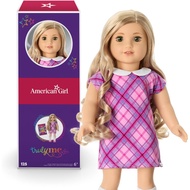 American Truly Me 18-inch Doll 125Girl with Hazel Eyes, Curly Blonde Hair, Light Skin
