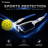 Vizor Super Protective Eyewear B | UV Photochromic Sports Glasses, Anti Fog Impact Resistant Pickleb