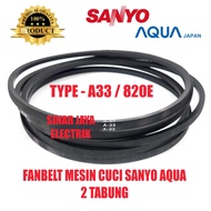 V BELT VANBELT FANBELT MESIN CUCI 2  TABUNG A820E A~820E A 820E A~33 / A~820E