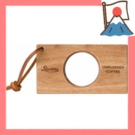 [Direct from Japan] Coffee Dripper Holder Natural Wood Leather Strap RIVERS POND3