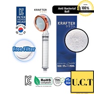 ฝักบัว Krafter Onsenrain Signature และ Microfilter ราคาพิเศษ UCT