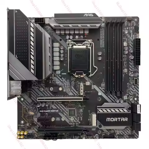 For MSI MAG B460M MORTAR Intel 10th Gen LGA1200 DDR4 mATX Motherboard