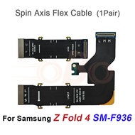 Spin Axis Flex For Samsung Galaxy Z Fold 2 3 4 5 F900 F916 F926 F936 F946 LCD Connector Rotary Shaft