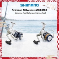 Shimano 18 Nexave 6000 8000 Spinning Reel Saltwater Fishing Reel
