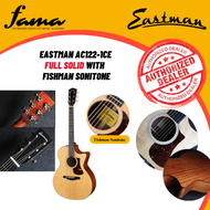 [FAMA]Eastman AC122-1CE full solid with Fishman Sonitone with Guitar Casing Bag Padded