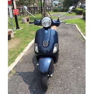 〔MotoService〕2013年 偉士牌  VESPA  LX125  暗夜藍 原漆原殼 復古車款 lt lxv sprint 機車買賣、低利分期、換車折扣、監理代辦、改裝驗車