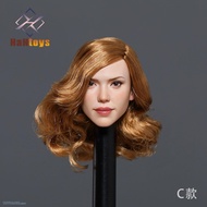 1/6 Hair Planting Female Head Carving (H005C)
