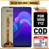 LCD VIVO Y12 Original lcd hp Layar Sentuh Fullset ori 100% Glass Touchscreen Digitizer COD Pengirima