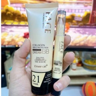Clever Cat 2in 1 Collagen Foundation