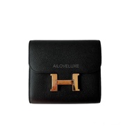 Authentic Hermes Constance Compact Wallet