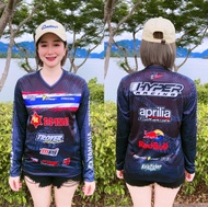 HYPER Zone A เสื้อพิมพ์ลาย Zone A ราคาถูก เสื้อทีม เสื้อตกปลา