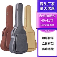 137cm Cotton Guitar Bag Thickened 10MM Folk Cotton Cotton Cotton Bag Backpack Guitar Bag