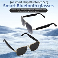 AI Smart Glasses Intelligent Real-time Language Translator Bluetooth Wireless Headphone AI Chat Smar