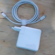 CHARGER ADAPTER USB Type C 61W A1718 Power Adaptor Charger 61 Watt USB C mb PRO A1706 A17017 A1708 T