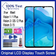 Itel Vision 1 Vision 1 Plus  Vision 2 Vision 2S Vision 2 Plus Vision 3 Vision 5 LCD Original Touch S