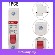 [MRBUNNY]1PCS DC Circuit Breaker DC 500V Unipolar MCB Solar PV 10 16 20 32 40 63 Amp