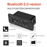 👉Hot Sale PlayfulPlace Bluetooth 5.0 MP3 Player 2x3W Decoder Board Speaker Car FM Radio Module
