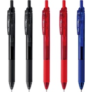 Made in Japan Pentel ballpoint pen gel ink energy gel S 0.5mm BLN125-5AMZ 2 black, 2 red, 1 blue