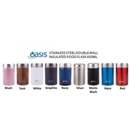 OASIS STAINLESS STEEL DOUBLE WALL INSULATED FOOD FLASK