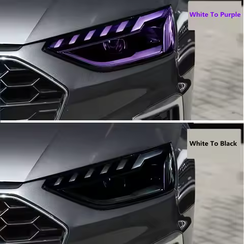 TPU Photochromic Headlight Protection Film PPF Paint Protection Photochromic Film UV Color Change He