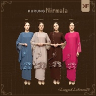 Kurung Factory - NIRMALA KURUNG Baju Raya 2026 Material Heavy Chiffon Fully Linning with Shawl