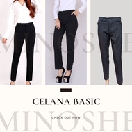 Women's Formal Black Pants Women's Basic Black Pants Women's Straight Black Pants Women's Black Form