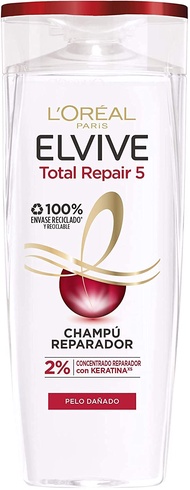 Elvive L'Oreal Paris Total Repair 5 Repair Shampoo for Damaged Hair – 285 ml
