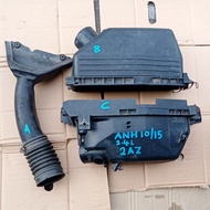 AIR FILTER CLEANER ANH 10/15 2AZ 2.4 USED PART JAPAN