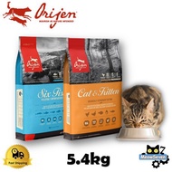 Orijen Cat & Kitten / Orijen 6 Fish ( Six Fish, cat & kitten )  Cat Dry Food 5.4kg orijen/ORIJEN