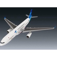 Garuda Indonesia Airplane Papercraft