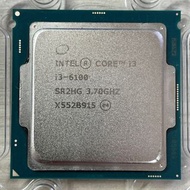 ⭐️【Intel i3-6100  3M 快取記憶體/3.70 GHz/2核4緒】⭐ NO FAN/THREE MONTH WARRANTY
