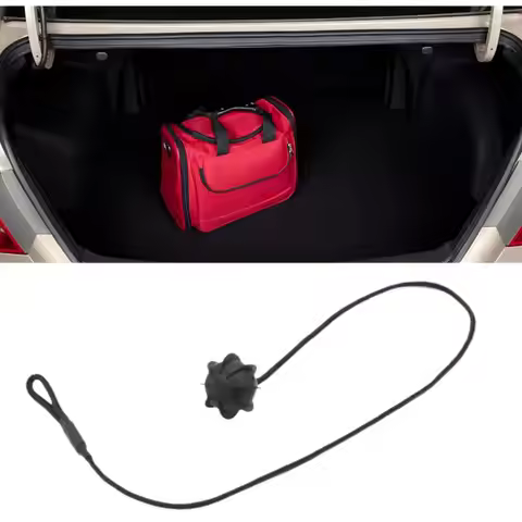 Practical Rear Parcel Shelf String 1K6863447A Replacement Trunk Cargo Lanyard for Audi A3 Durable Bl