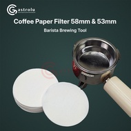 Round Coffee Filter Paper 58mm & 53mm Contents 100pcs – Coffee Paper Filter for Moka Pot & Vietnam