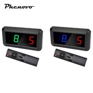 [Phenovo] Electronic Scoreboard Digital Scoreboard Portable Sports Scoreboard with Remote