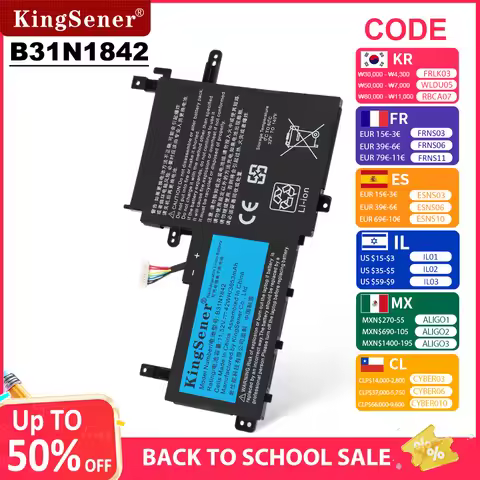 KingSener B31N1842 Laptop Battery For ASUS VivoBook 15 F513EA K513E KM513UA M513IA S513EA S531F S533