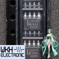 LM393DR SMD LM393 LM393D SOP-8 SOP8 DUAL COMPARATOR IC