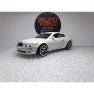 Hotwheels Bentley Continental Supersports White