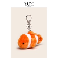 Original Cute Ocean Devil Fish Orca Plush Doll BB Call Toy Bag Womens Style Keychain Pendant Fashion