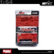 [Hobby Japan] 1:64 Honda Civic (EG6) Myogi Night Kids /  INITIAL D - Shingo Shoji VS Takumi Fujiwara