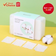 MINISO Lightweight & Water-saving Cotton Pads - 800 Pads in Box 17.3cm X 7cm X 10.7cm